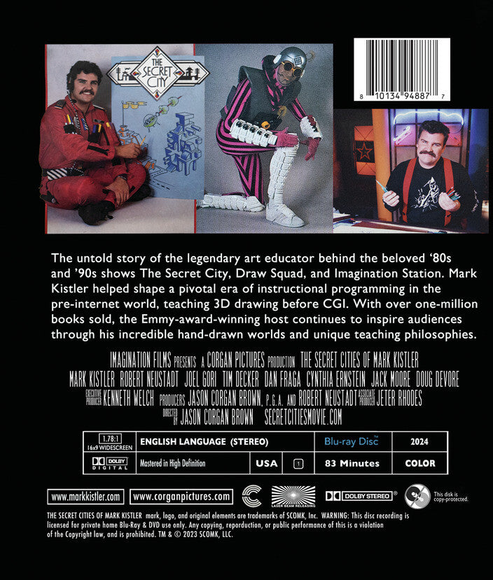 The Secret Cities of Mark Kistler - Back Panel - 