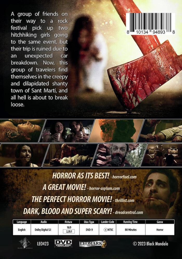 time to kill - Back Panel - DVD