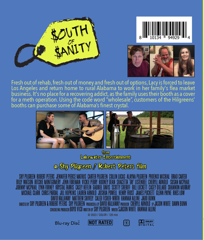 south of sanity - Back Panel - Blu-ray
