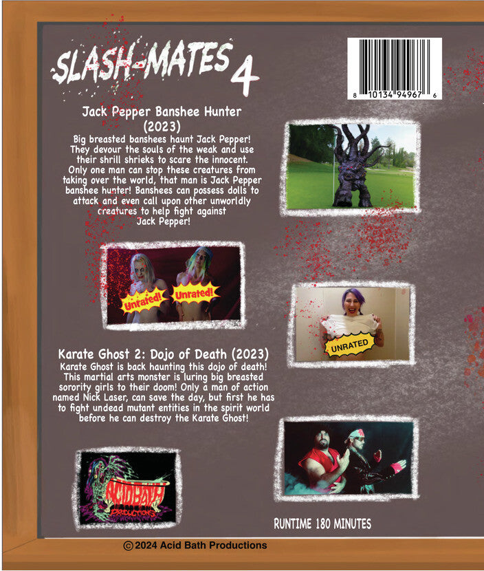 Slash-Mates Vol. 4 - Back Panel - 