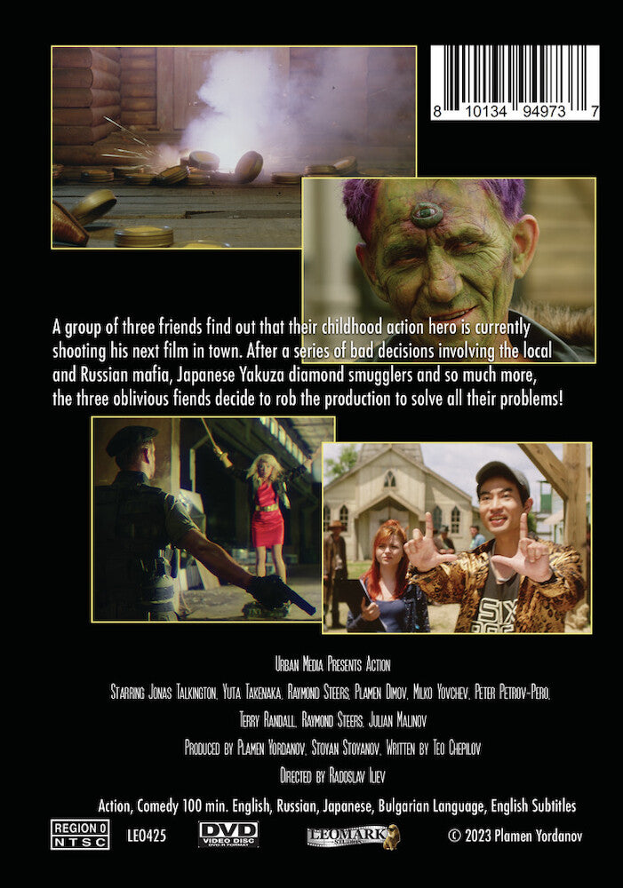 action - Back Panel - DVD