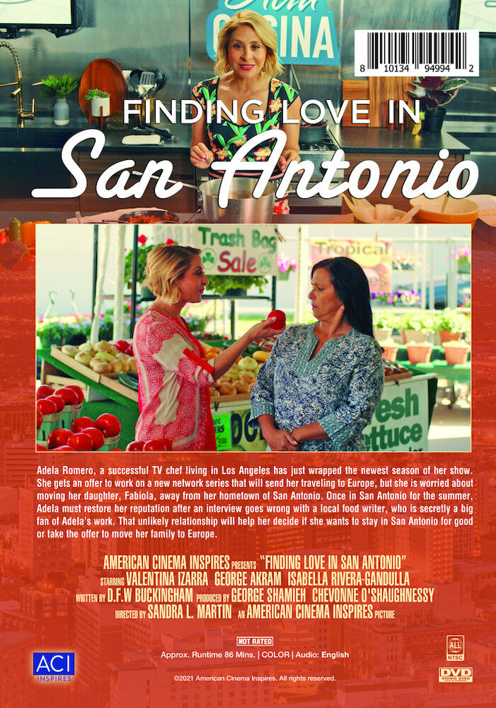 finding love in san antonio - Back Panel - DVD