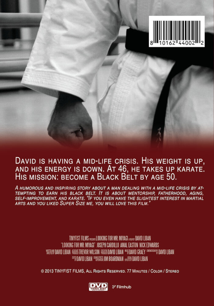 looking for mr. miyagi - Back Panel - DVD