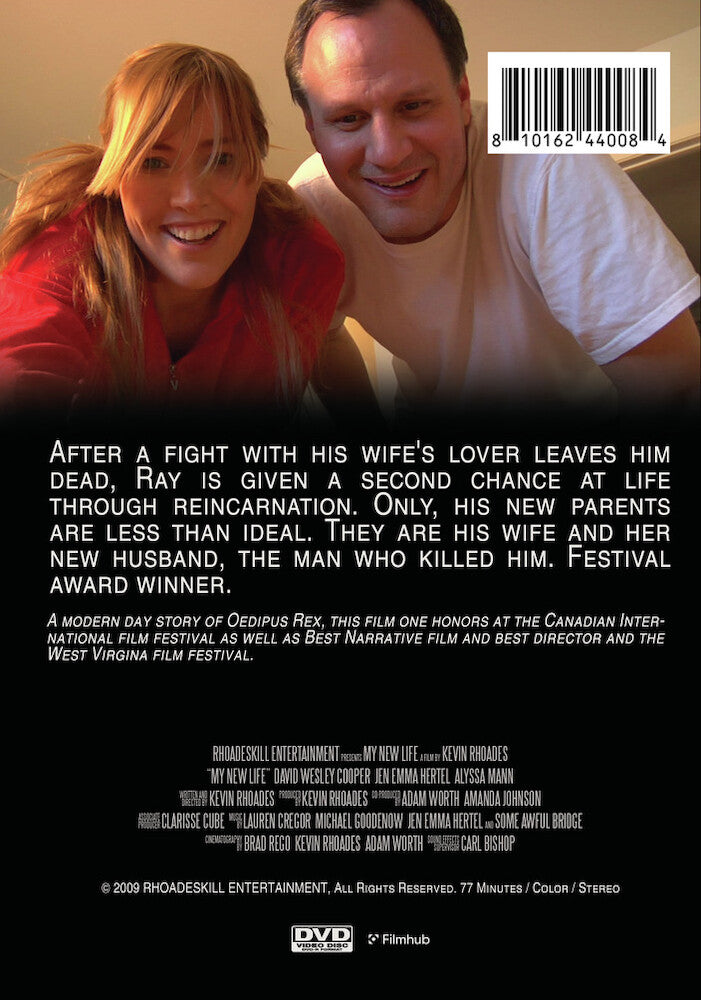 my new life - Back Panel - DVD