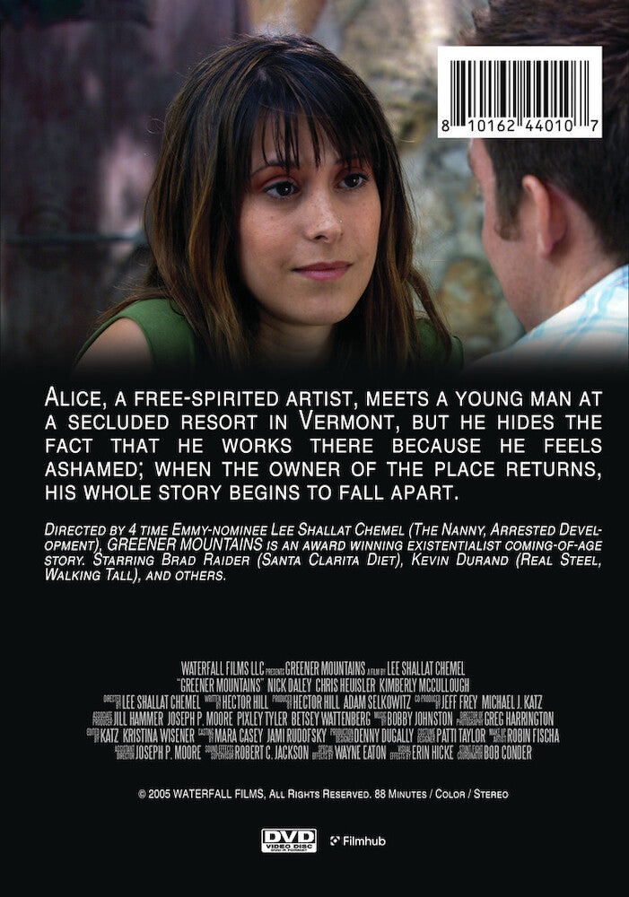 greener mountains - Back Panel - DVD