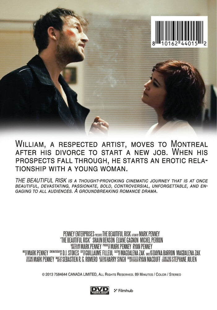 the beautiful risk - Back Panel - DVD