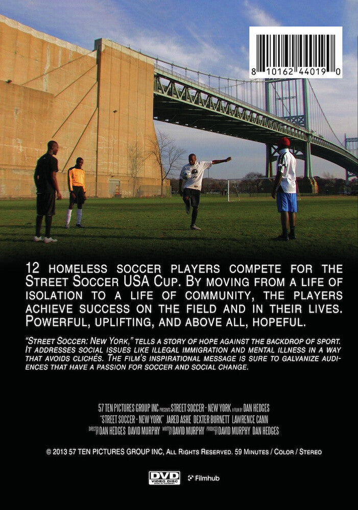 street soccer: new york - Back Panel - DVD