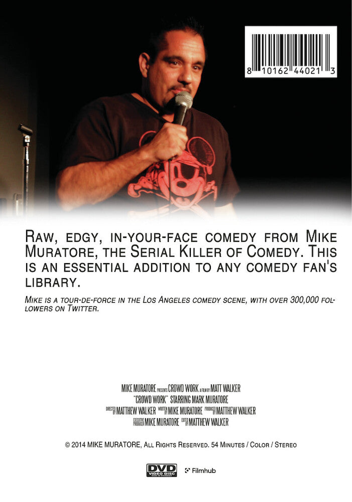 crowd work - Back Panel - DVD