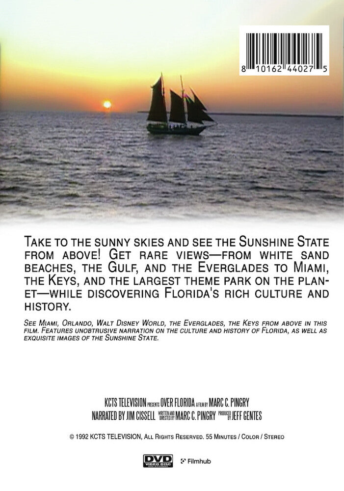 over florida - Back Panel - DVD