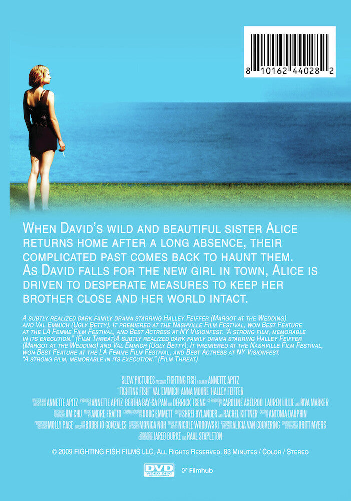 fighting fish - Back Panel - DVD