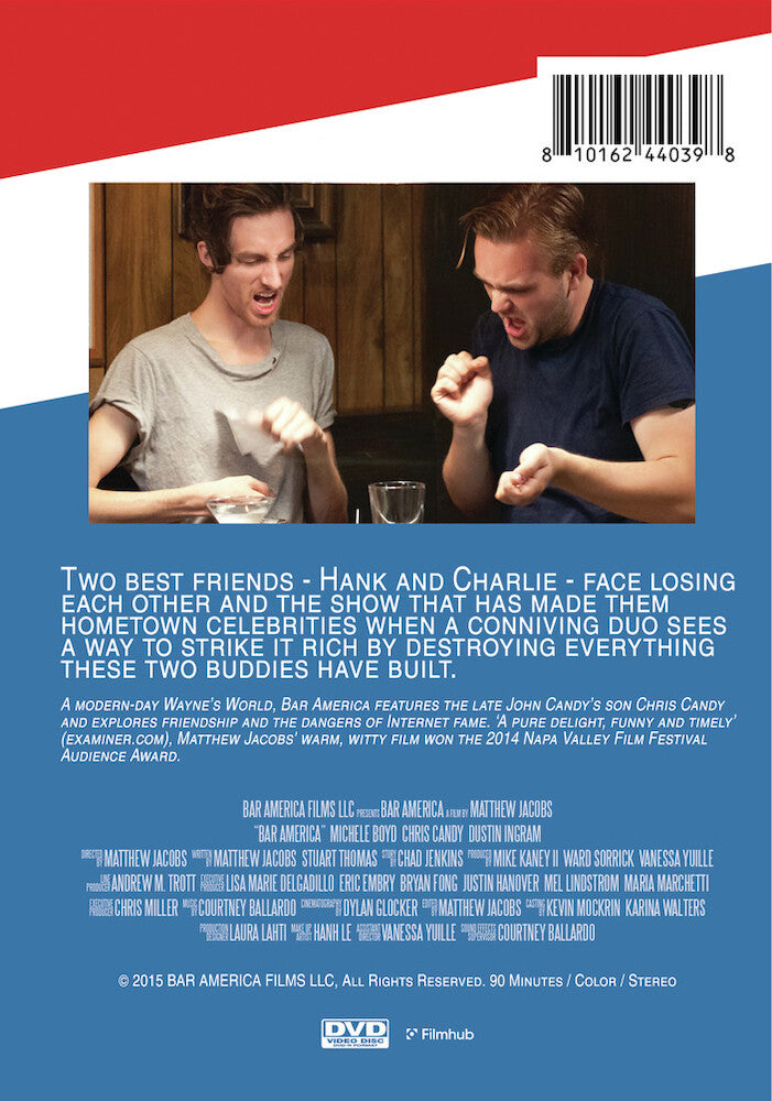 bar america - Back Panel - DVD