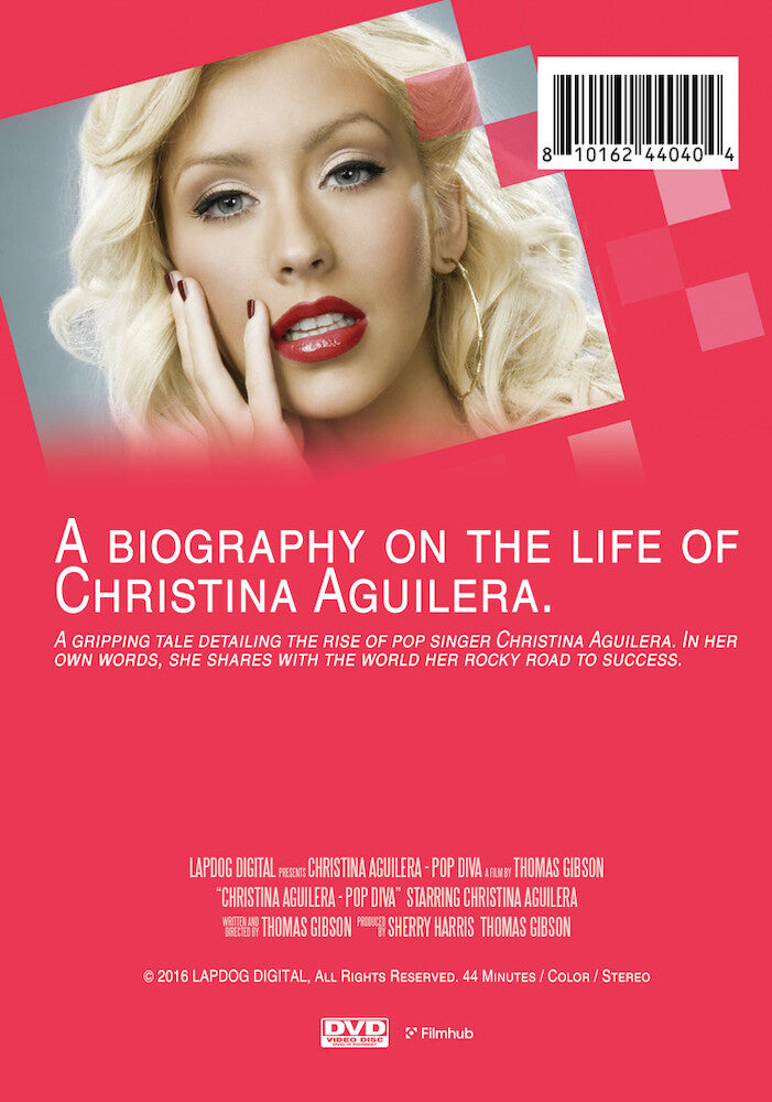 christina aguilera: pop diva - Back Panel - DVD