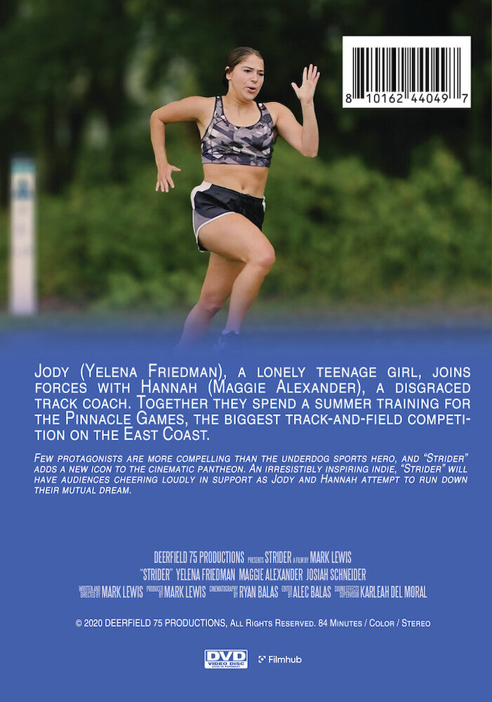 strider - Back Panel - DVD