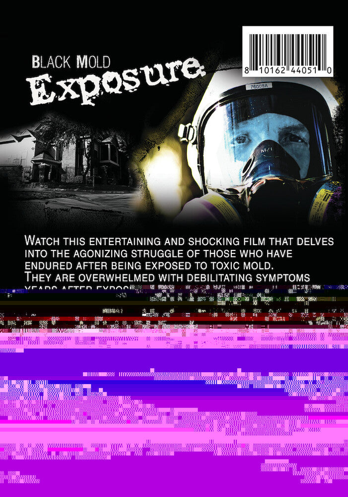 black mold exposure - Back Panel - DVD
