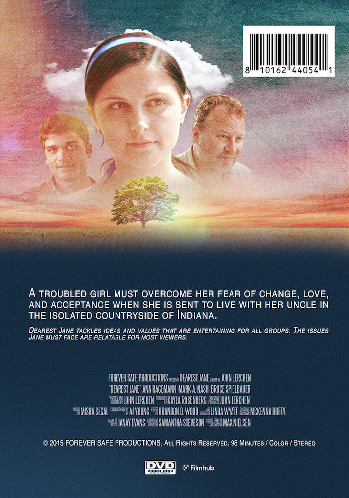 dearest jane - Back Panel - DVD