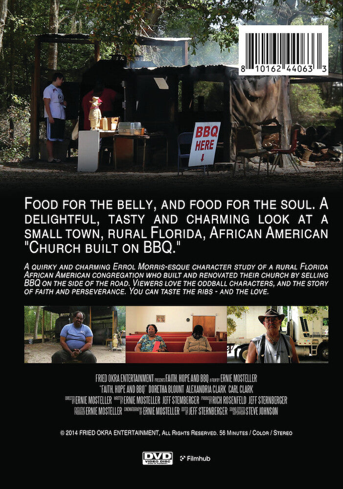 faith hope and bbq - Back Panel - DVD