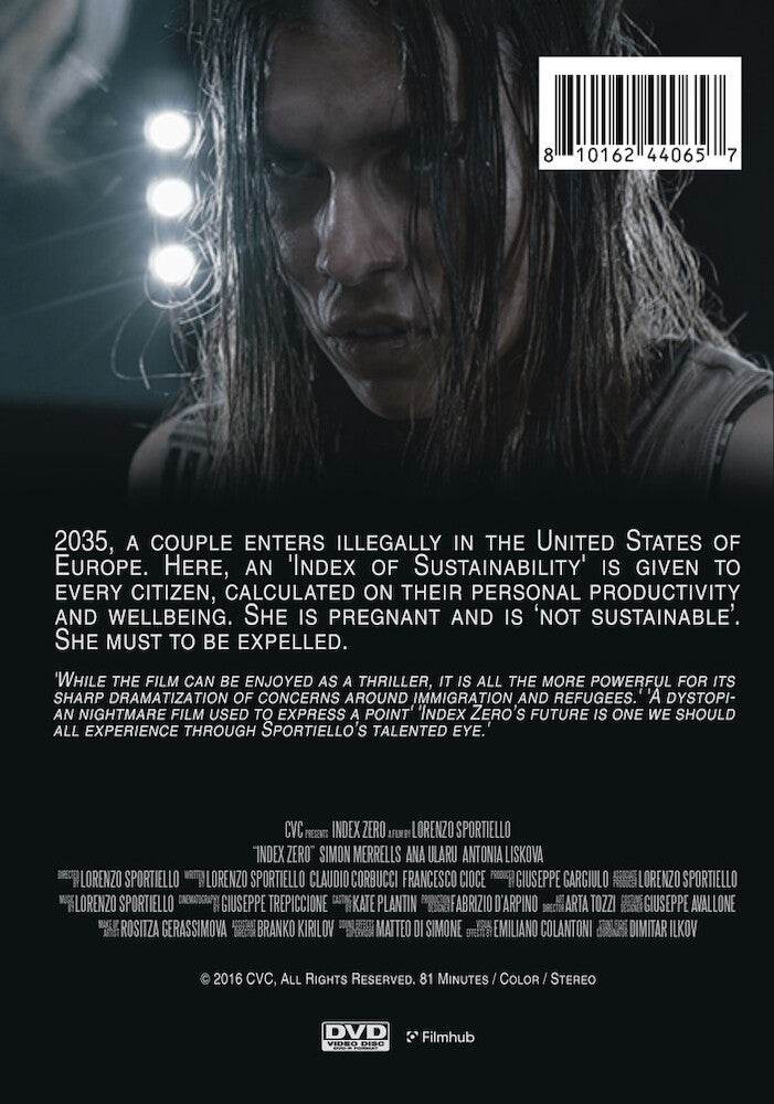 index zero - Back Panel - DVD
