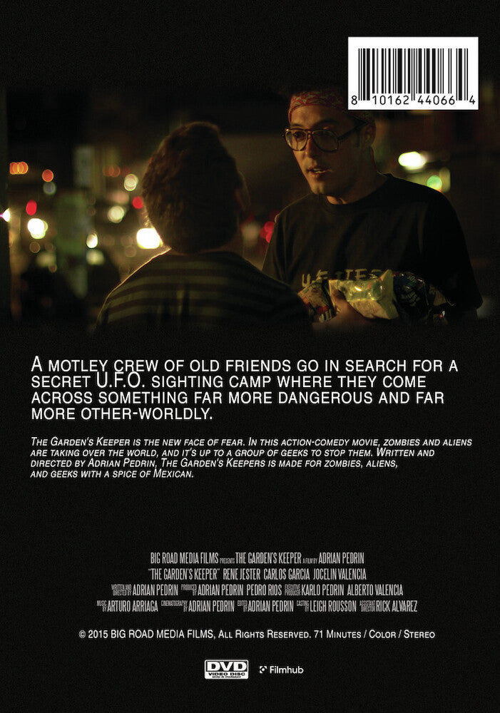 the garden's keeper - Back Panel - DVD