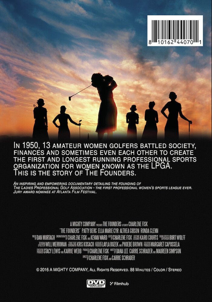 the founders - Back Panel - DVD