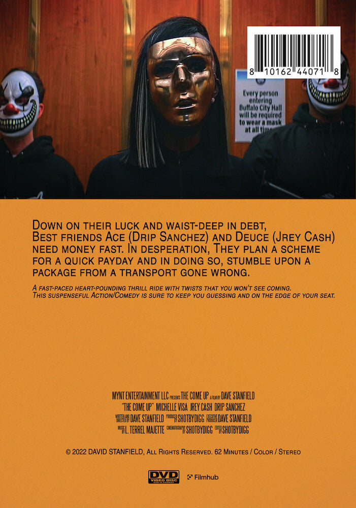 the come up - Back Panel - DVD