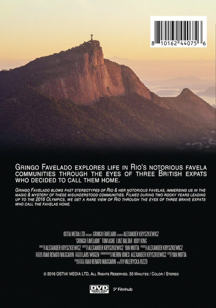 gringo favelado - Back Panel - DVD