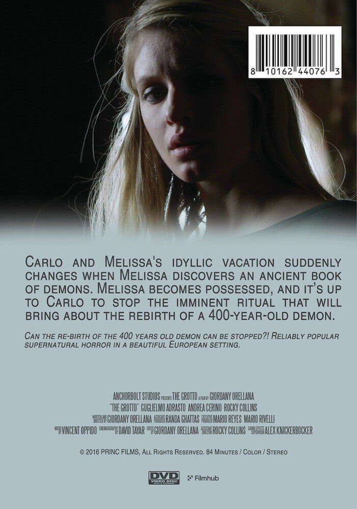 the grotto - Back Panel - DVD