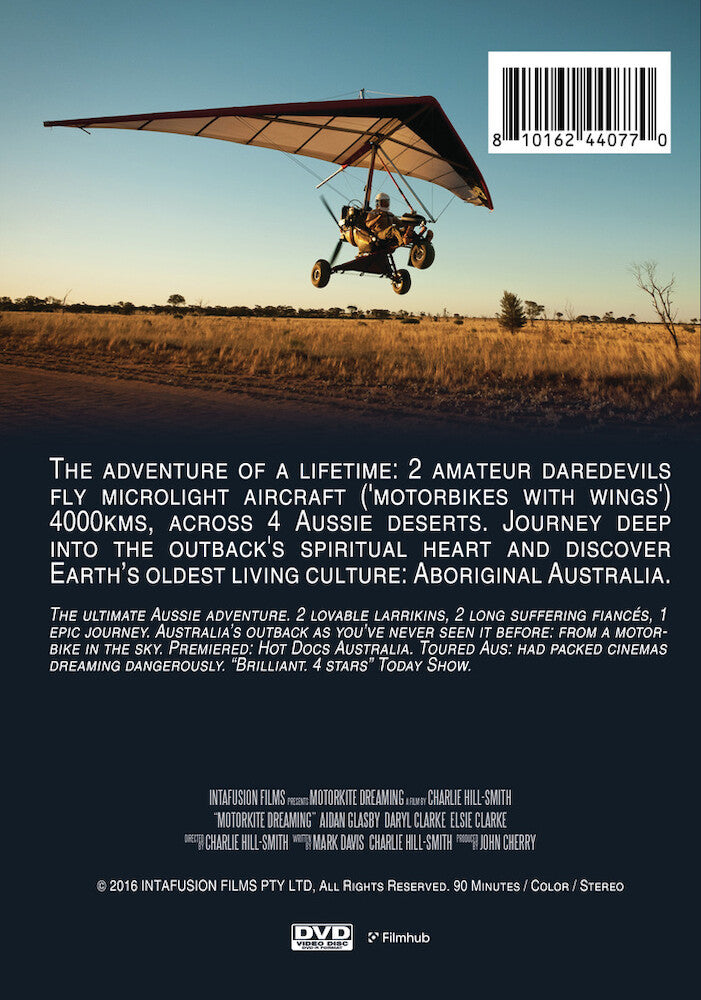 motorkite dreaming - Back Panel - DVD