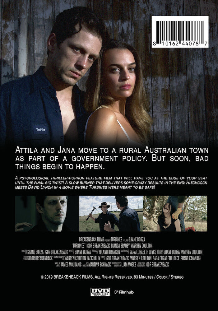 turbines - Back Panel - DVD