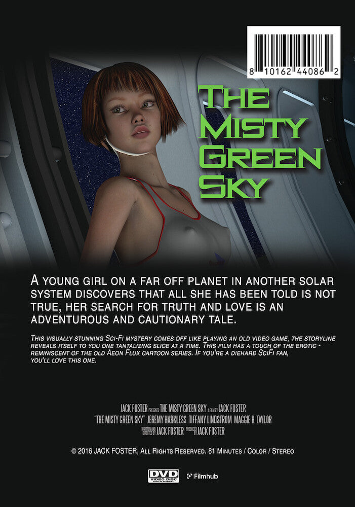 the misty green sky - Back Panel - DVD