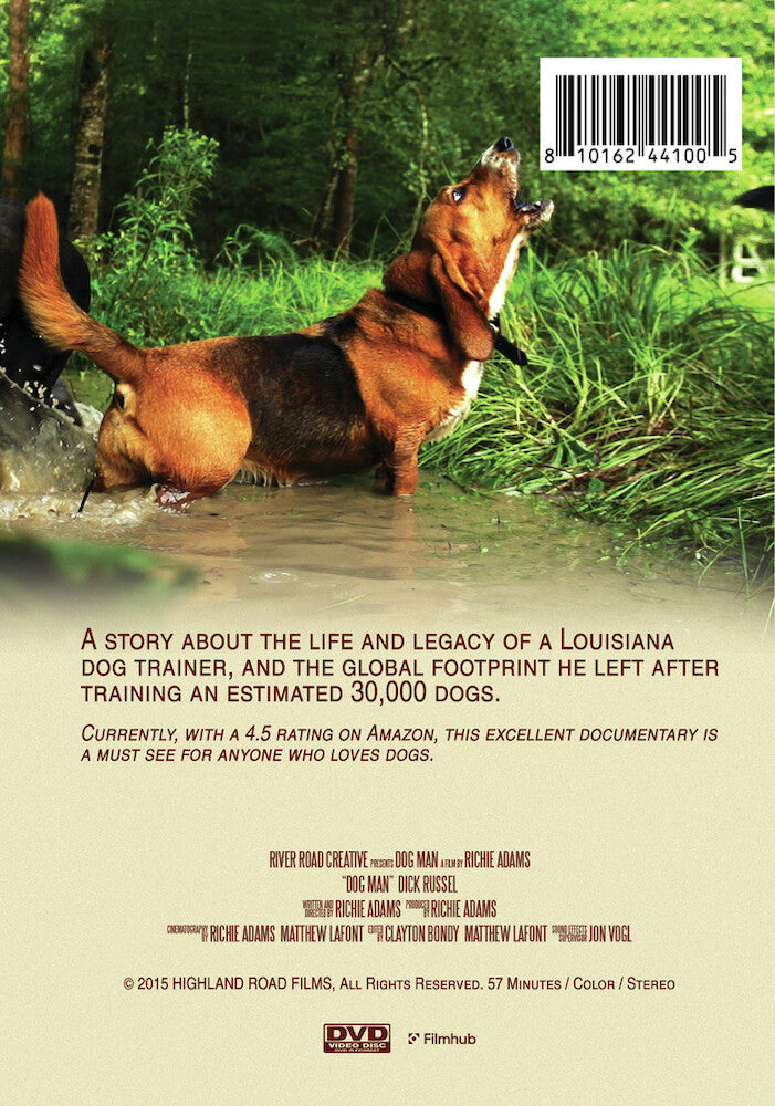 dog man - Back Panel - DVD