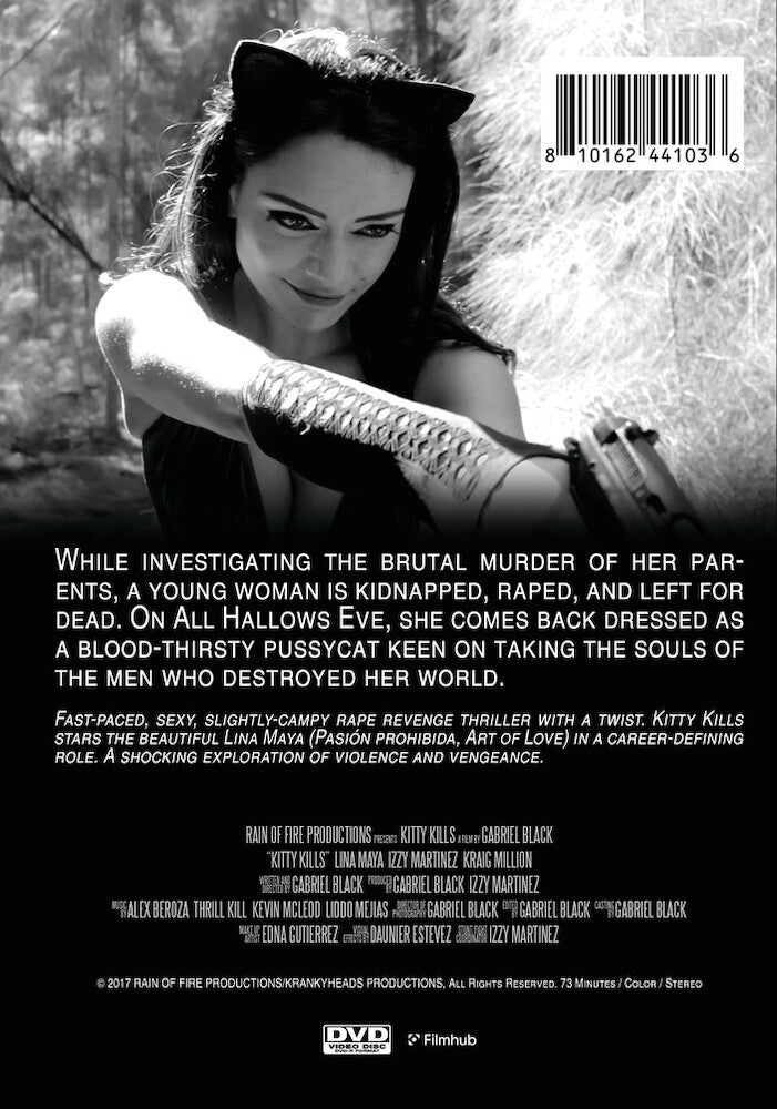 kitty kills - Back Panel - DVD