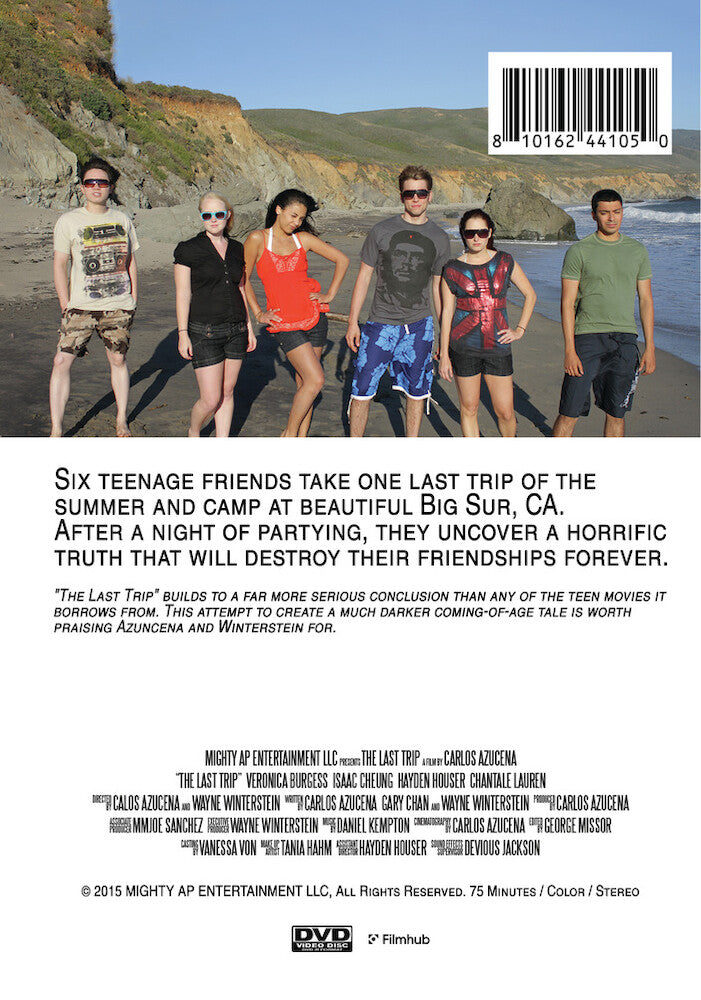 the last trip - Back Panel - DVD
