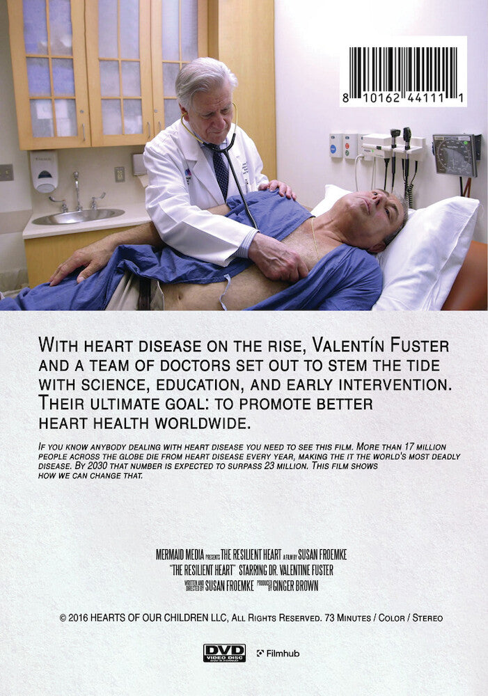 the resilient heart - Back Panel - DVD