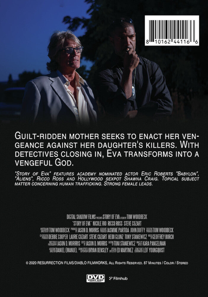 story of eva - Back Panel - DVD
