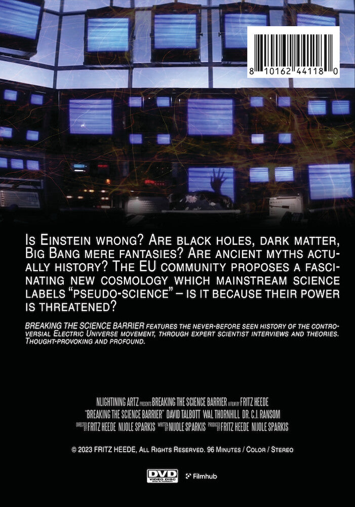 breaking the science barrier - Back Panel - DVD