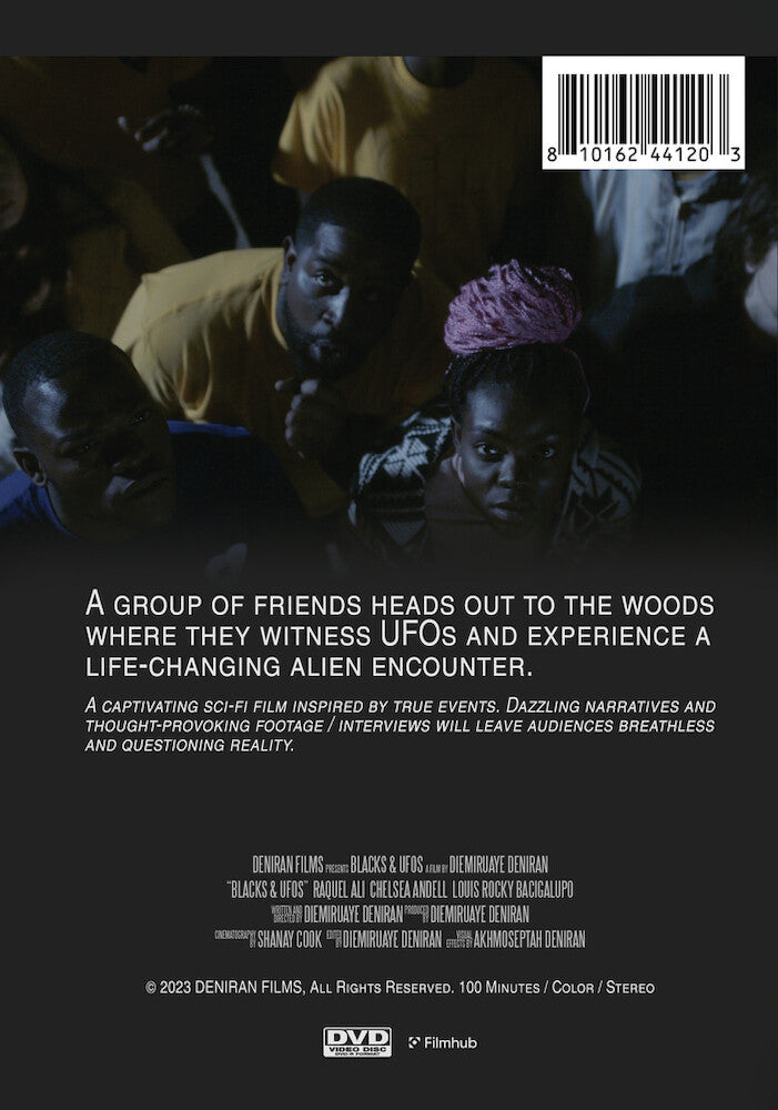 blacks & ufos - Back Panel - DVD