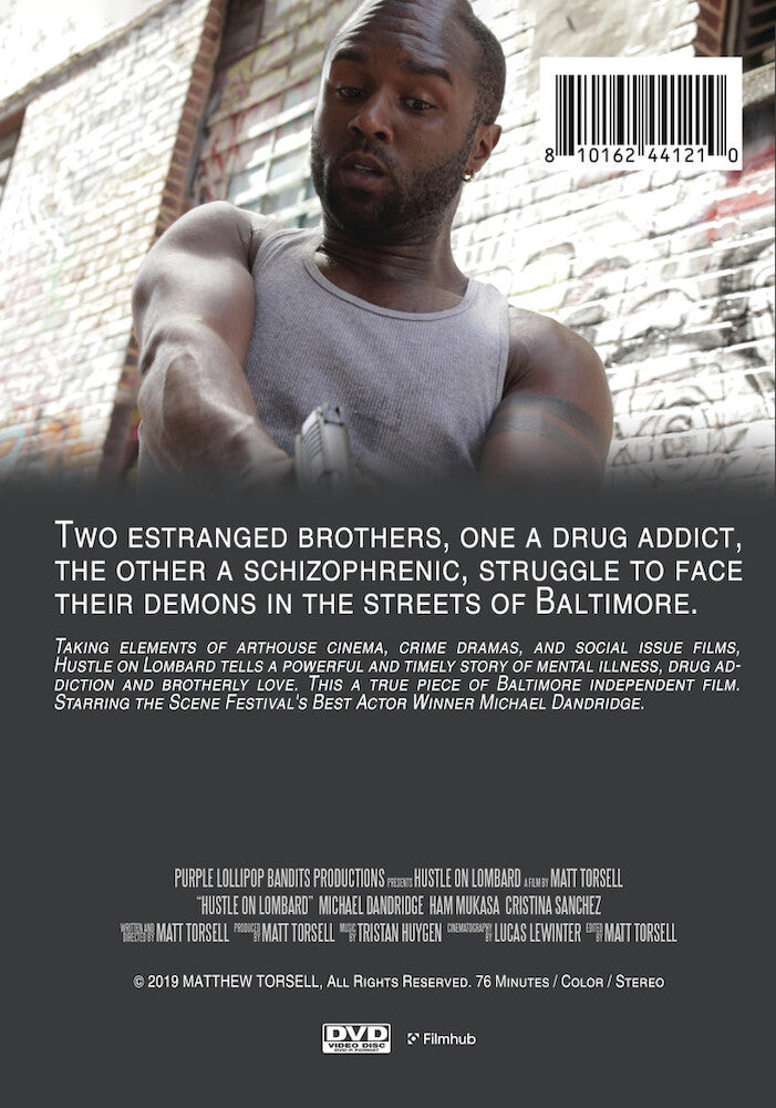 hustle on lombard - Back Panel - DVD