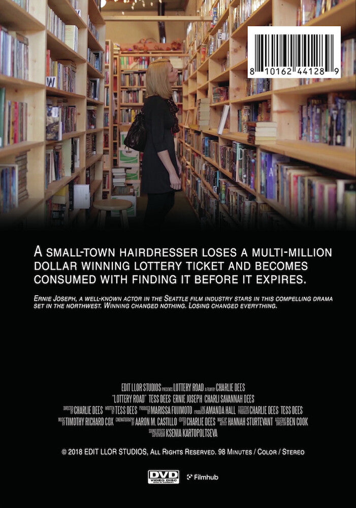 lottery road - Back Panel - DVD