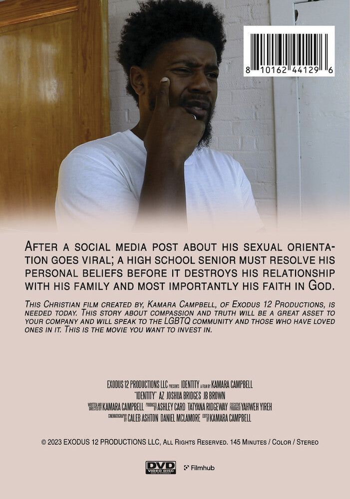 identity - Back Panel - DVD