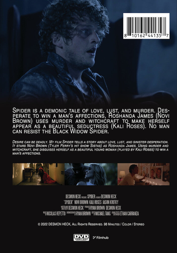 spider - Back Panel - DVD