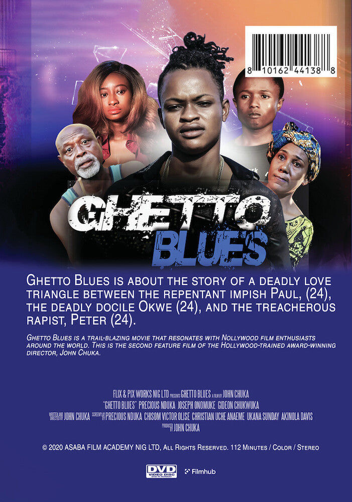 ghetto blues - Back Panel - DVD