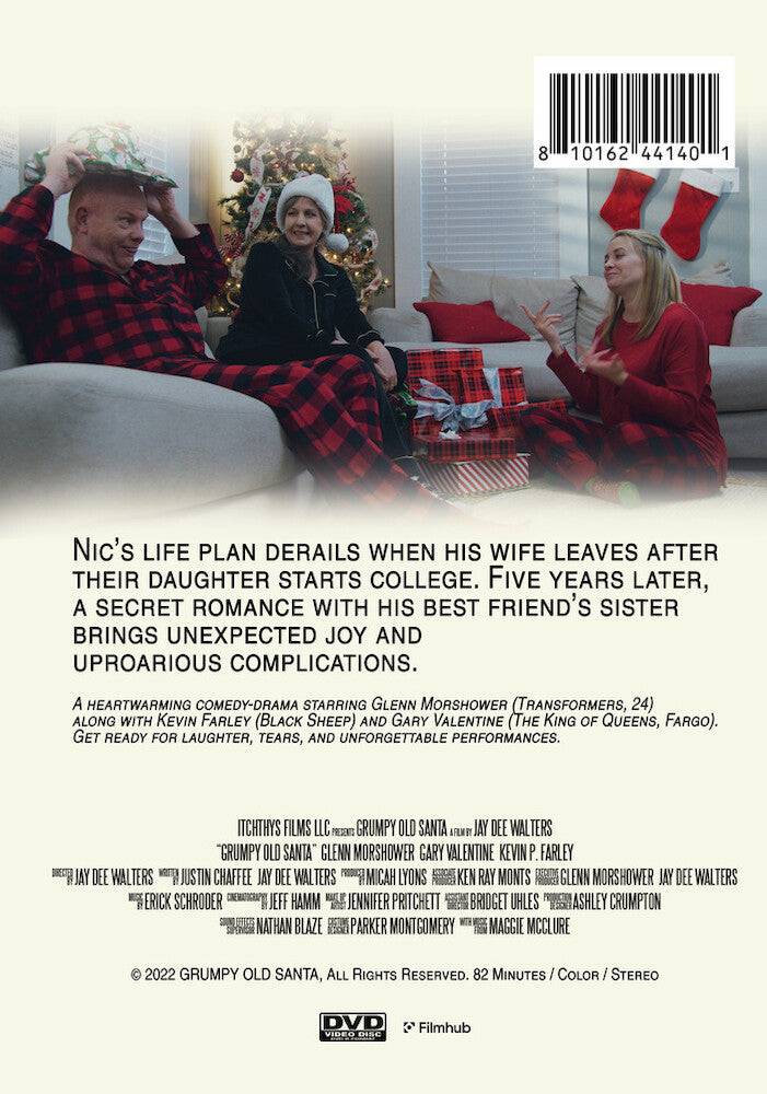 grumpy old santa - Back Panel - DVD