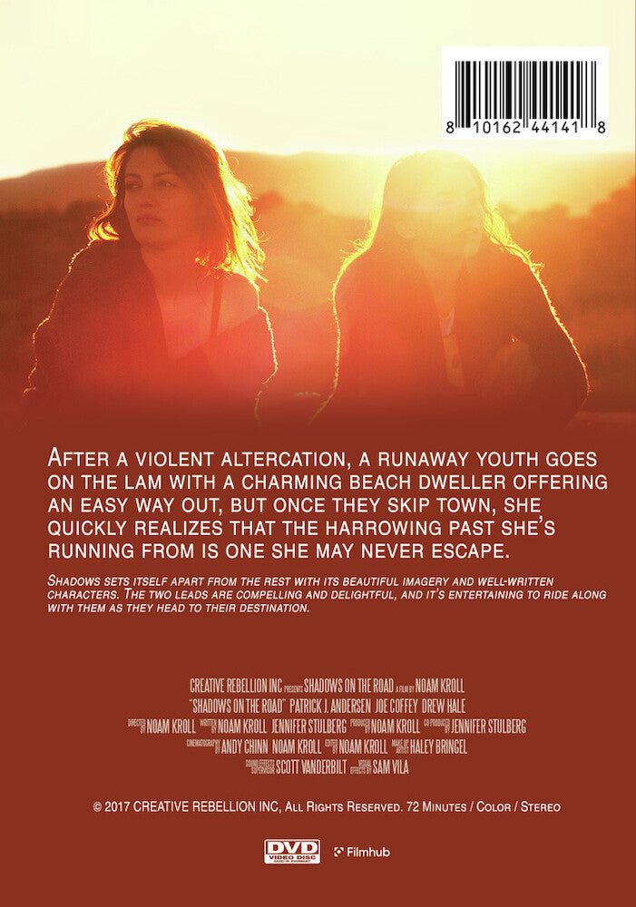 shadows on the road - Back Panel - DVD