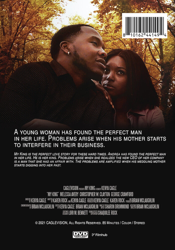 my king - Back Panel - DVD