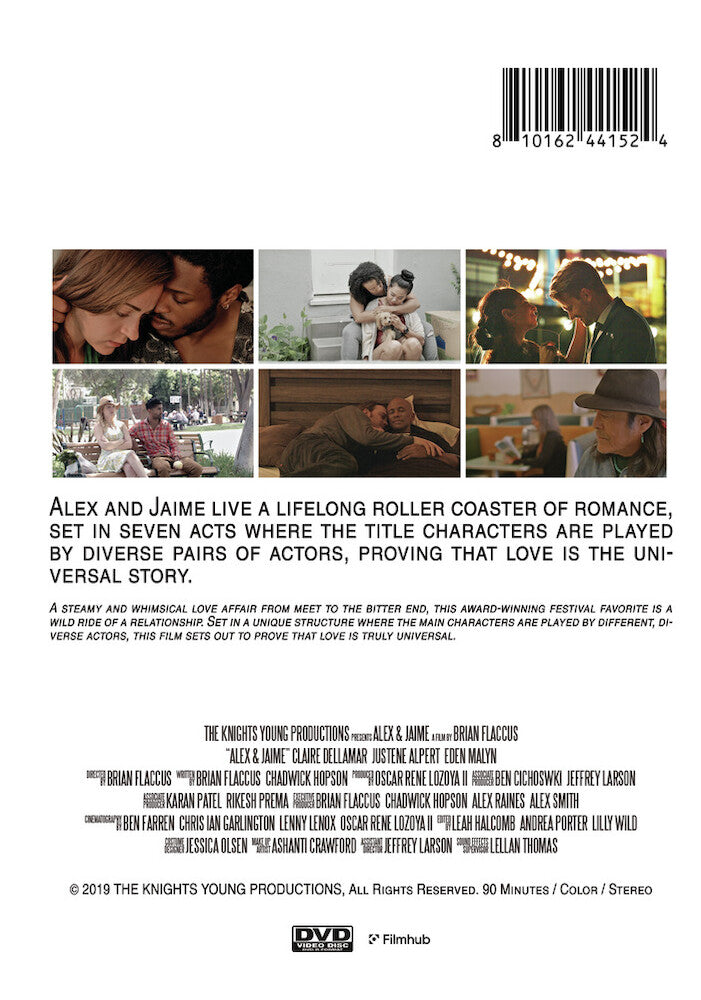 alex & jaime - Back Panel - DVD