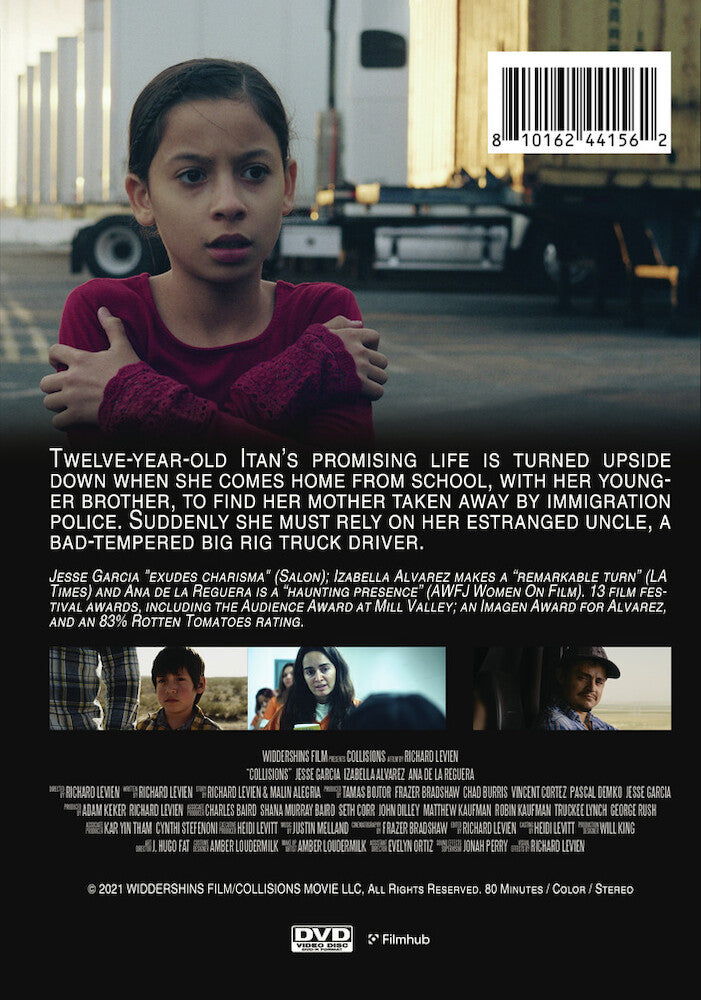 collisions - Back Panel - DVD