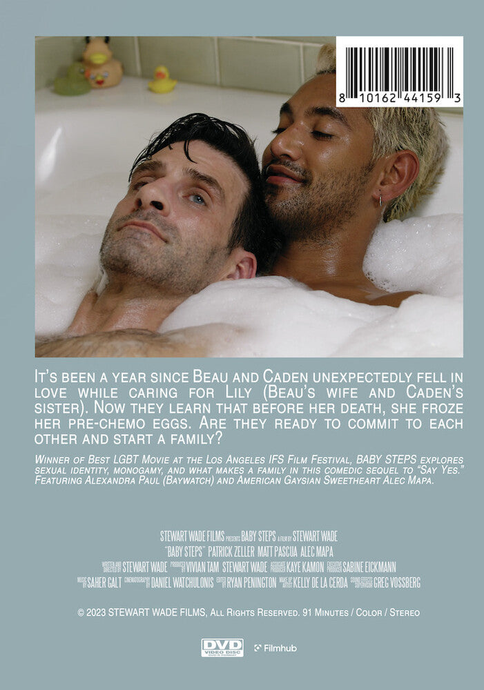 baby steps - Back Panel - DVD