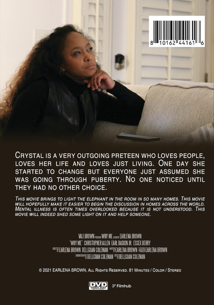 why me - Back Panel - DVD