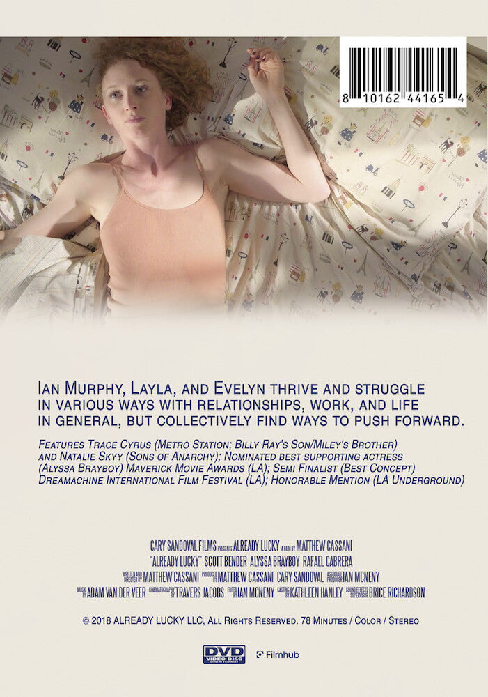 already lucky - Back Panel - DVD