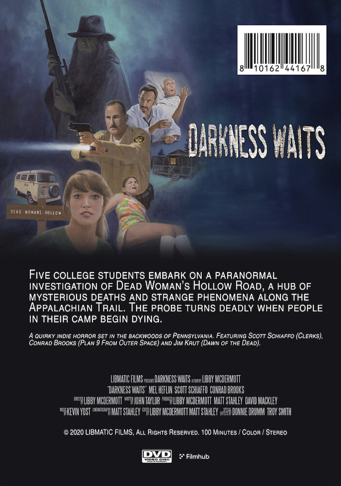 darkness waits - Back Panel - DVD